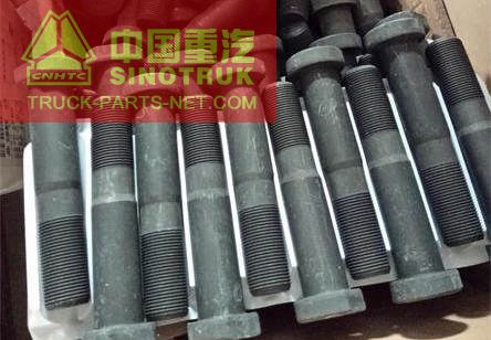 WHEEL BOLT, WG9112340123, SINOTRUK HOWO PARTS