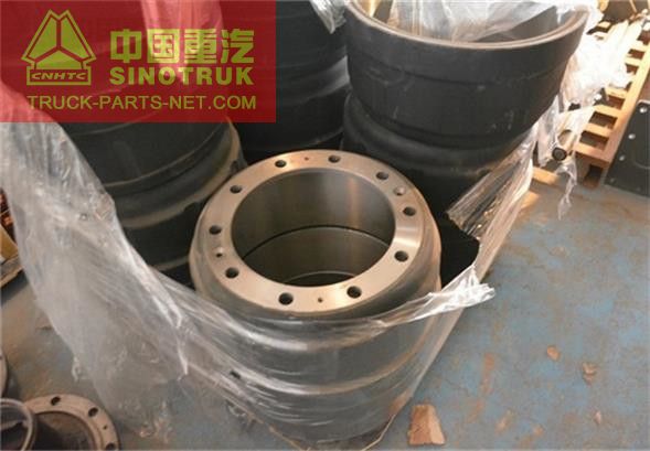 199112440001 Front Braking Drum Sino Truck Howo Parts