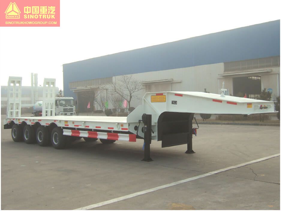 Low Bed Semi Trailer