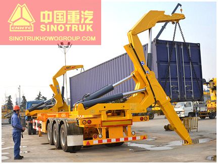 Side Loader Semi Trailer