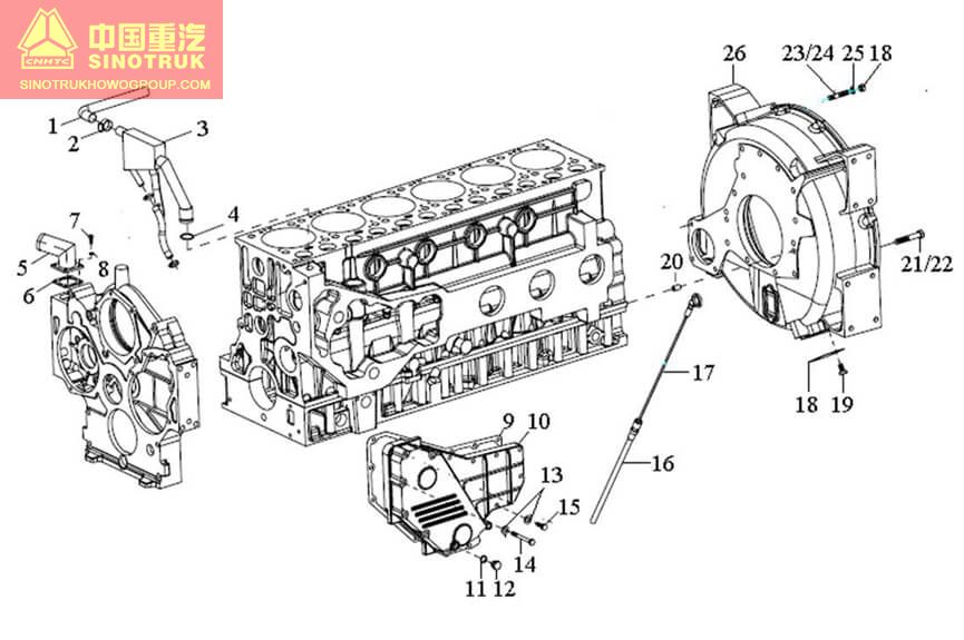 Flywheel Housing Oil Separator