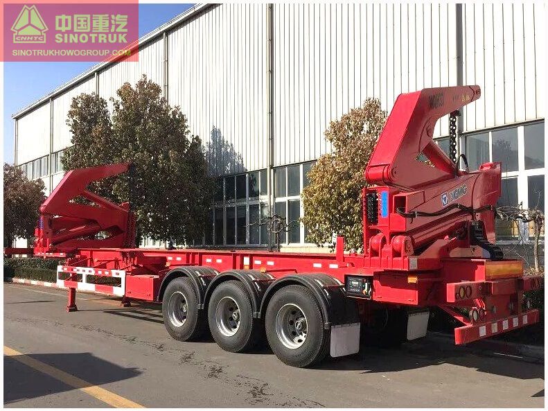 Side Loader Semi Trailer