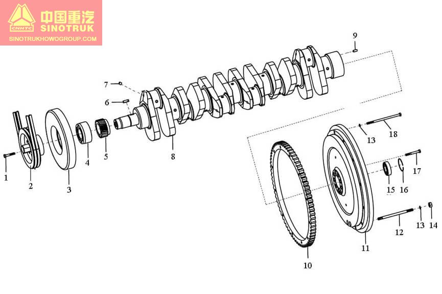 Crankshaft and Flywheel