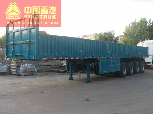 Four Axle Sidewall Semi-trailer