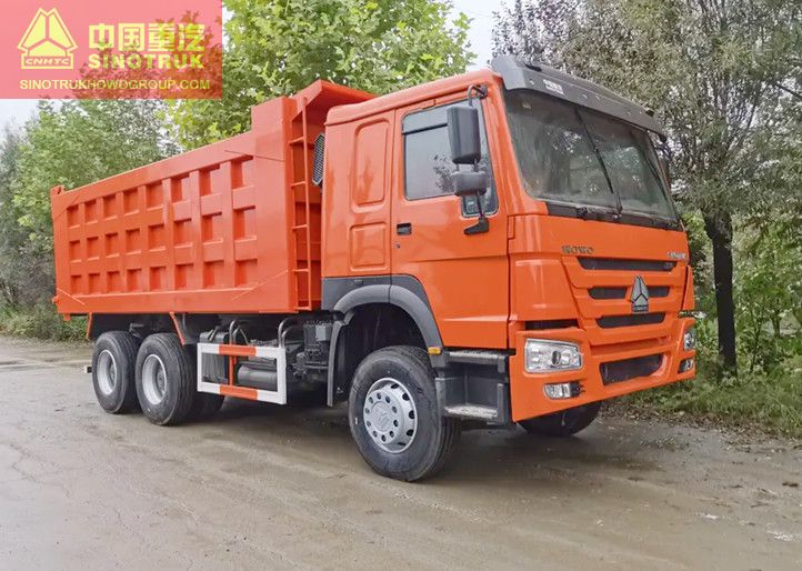 Used 10 Wheels Howo Dump Tipper Trucks For Sale 