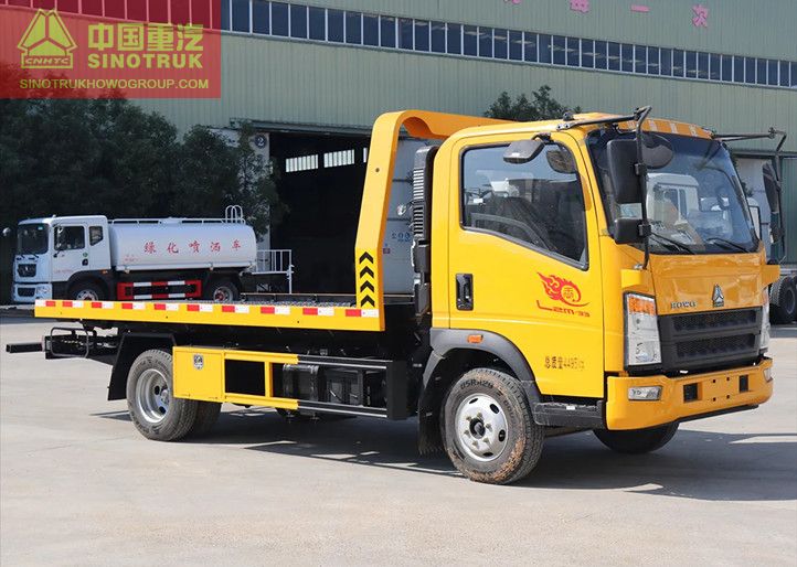 SINOTRUK HOWO Wrecker Truck Yuchai 120HP Euro 3 Tow Truck Wrecker Tow Truck