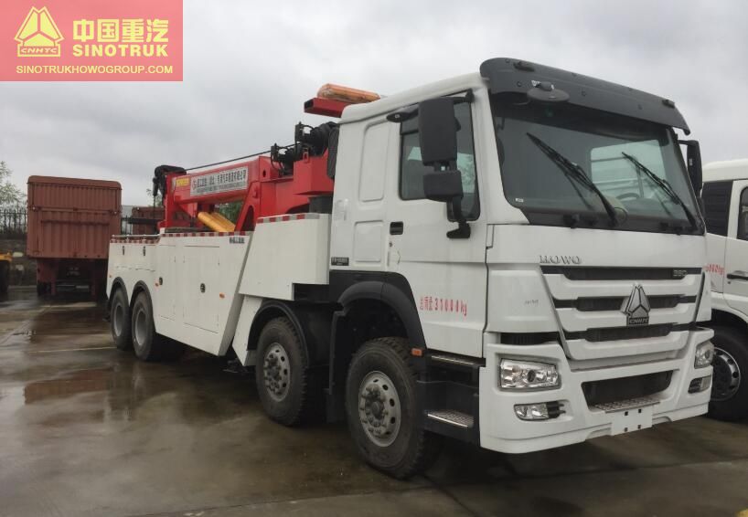 product name Sinotruk Howo 8x4 20-50t Wrecker Tow Truck for sale