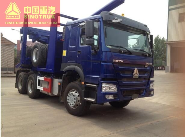 product name SINOTRUK 6X4 Log Carrier Truck