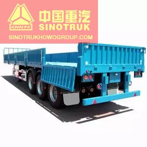 product name Three Axles Transport Container Detachable Side Wall Semi Trailer