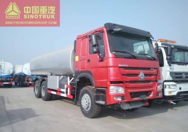 HOWO 6x4 25m3 oil tanker truck