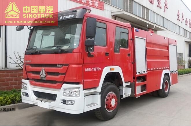 product name Sinotruk HOWO 6X4  Fire Fighting Truck