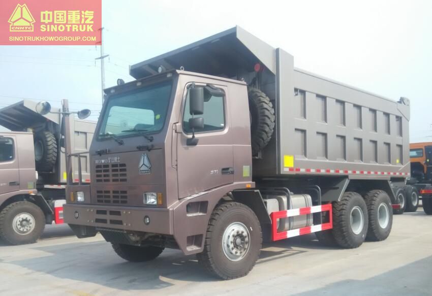 SINOTRUK HOWO 50T 371HP HEAVY MINING DUMP TRUCK