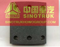 Sinotruk Howo truck front brake lining WG9100440027